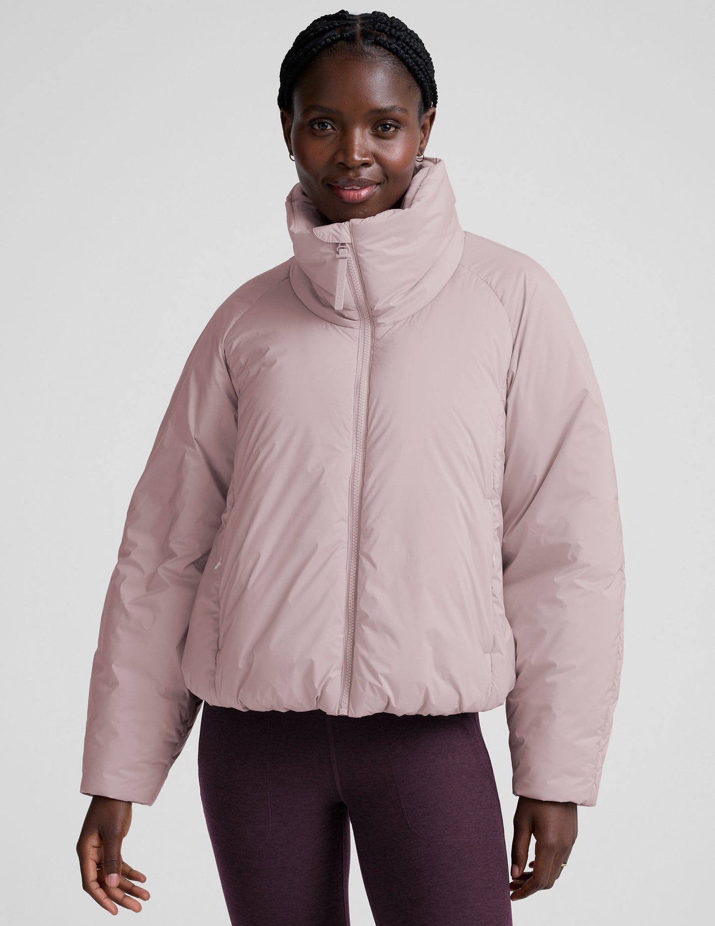 Beyond Yoga Warm Up Puffer Jacket
