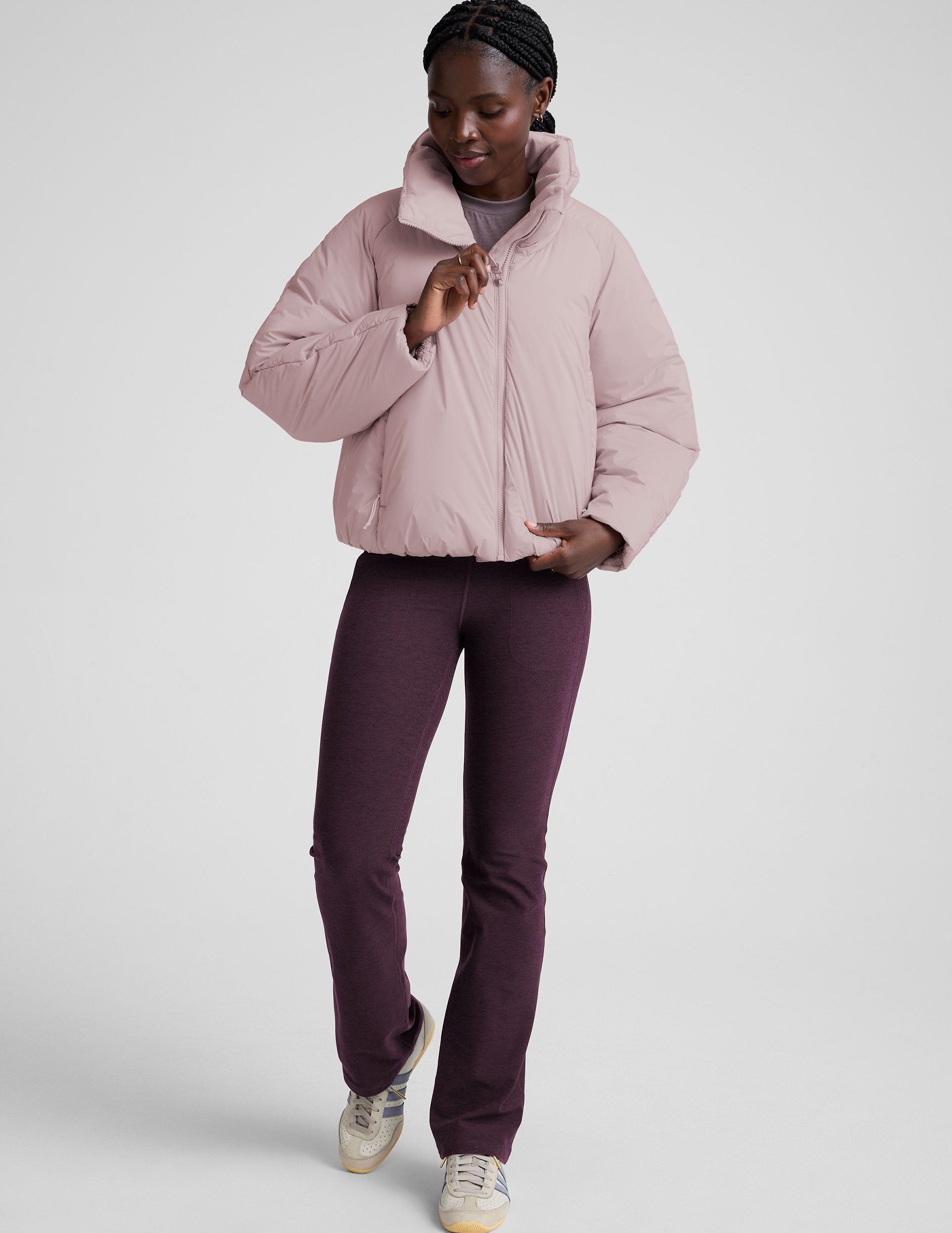 Beyond Yoga Warm Up Puffer Jacket