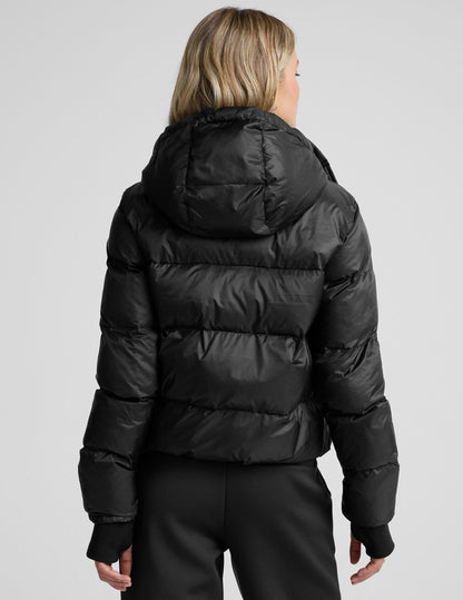 Beyond Yoga Big Cozy Hooded Puffer Jacket
