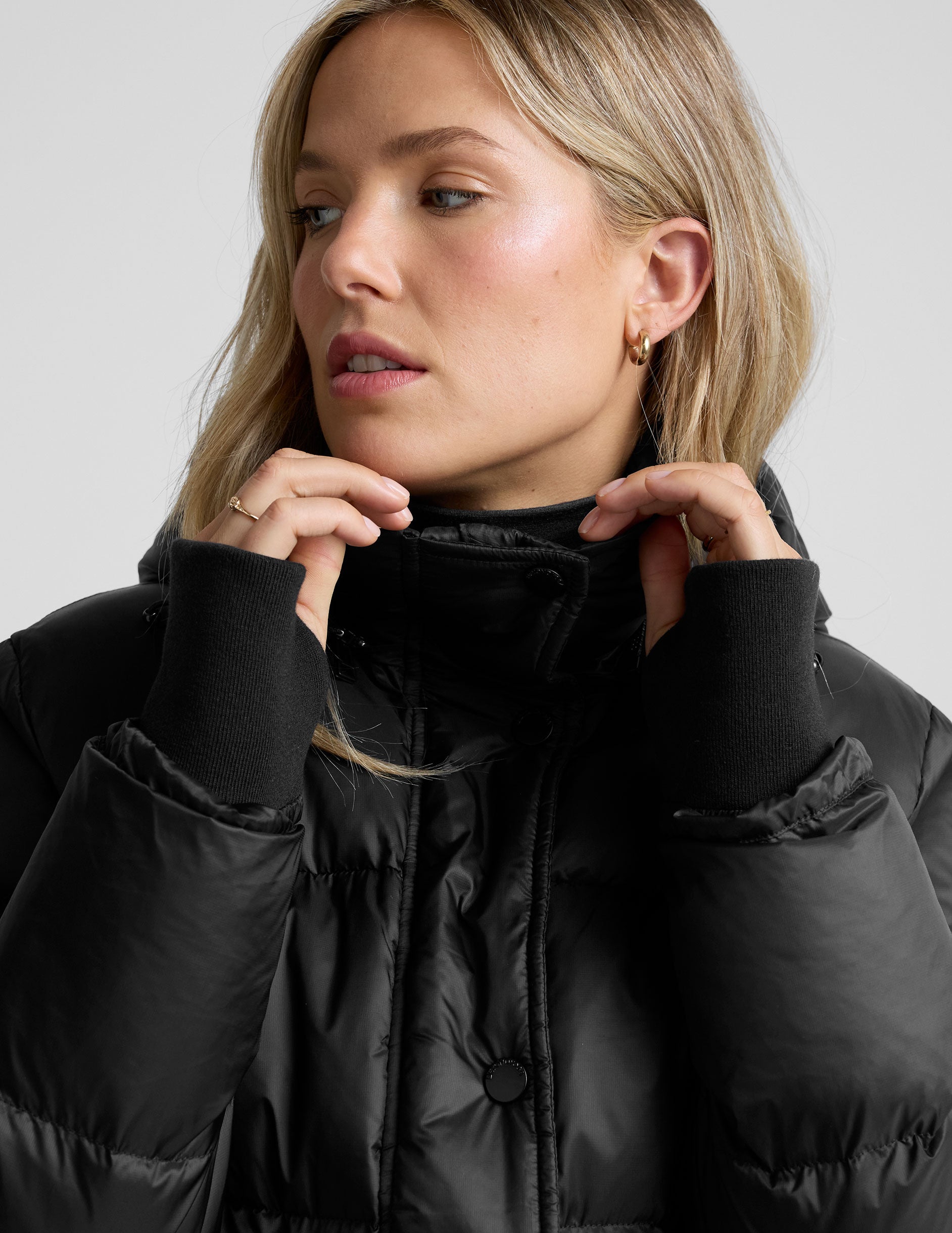 Beyond Yoga Big Cozy Hooded Puffer Jacket