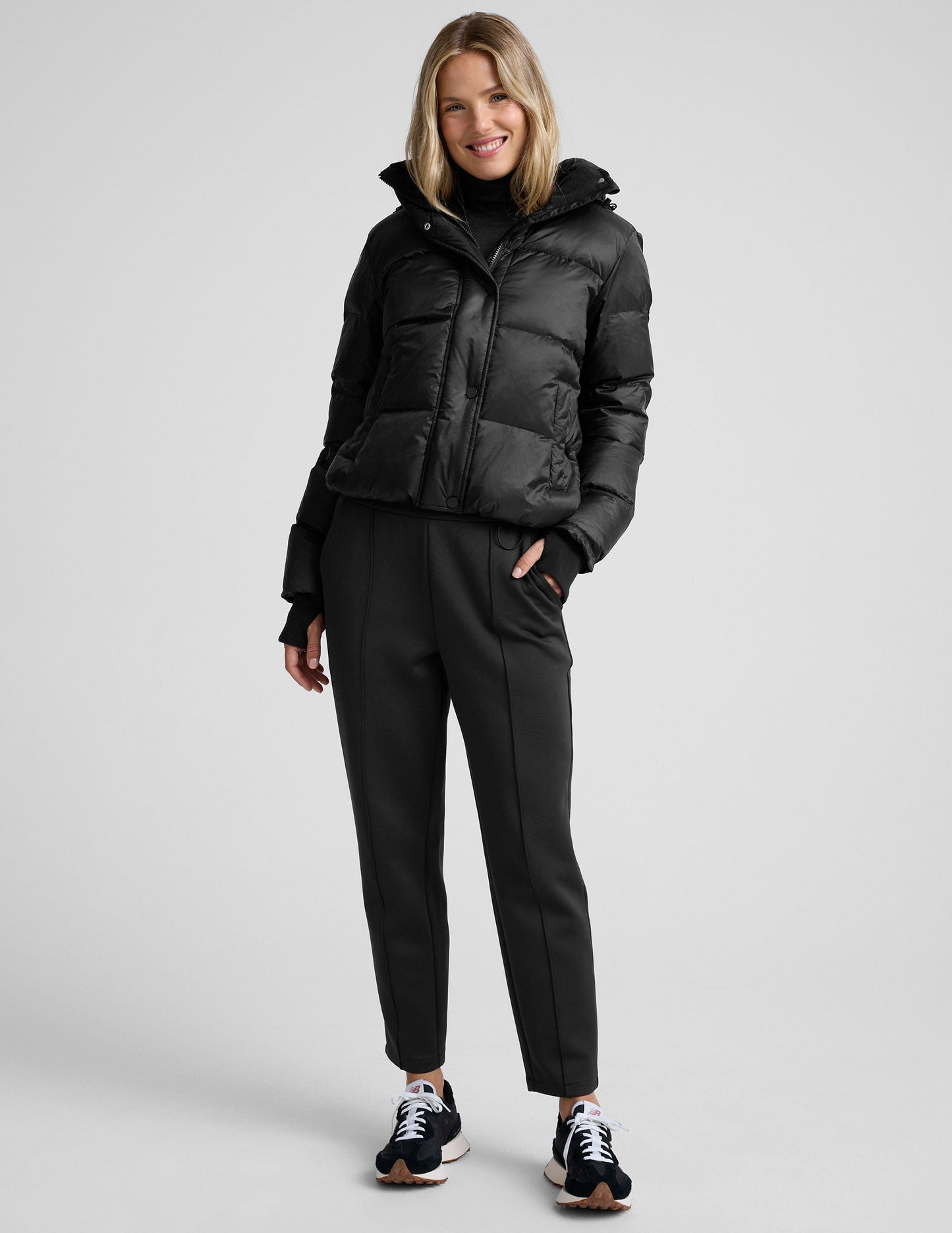 Beyond Yoga Big Cozy Hooded Puffer Jacket