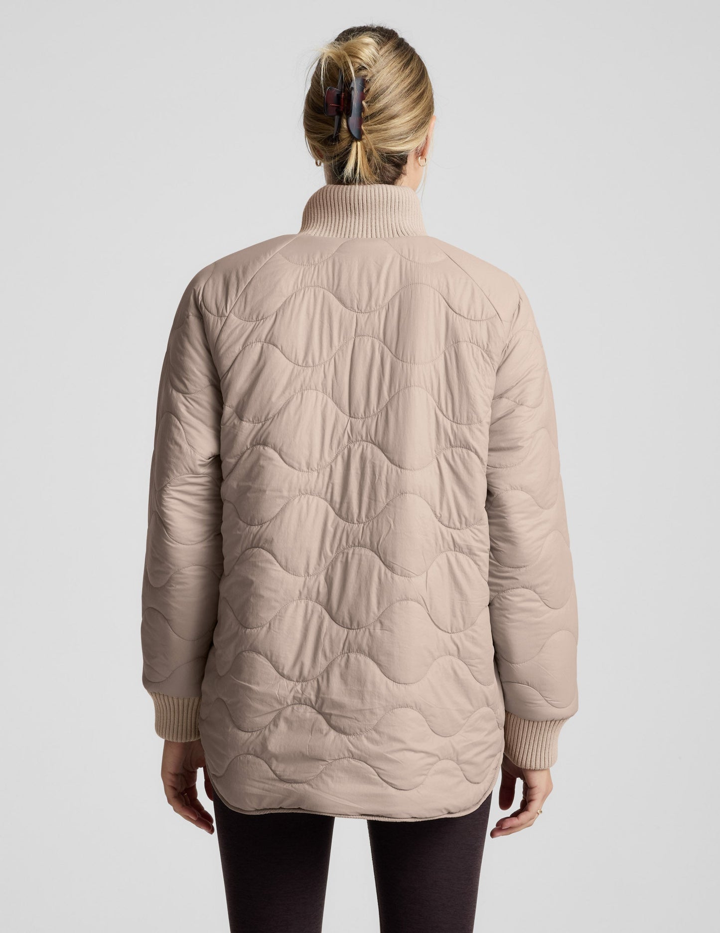 Beyond Yoga 2-Way Quilted Jacket