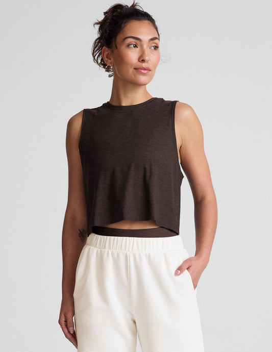 Beyond Yoga Featherweight Minimal Cropped Tank