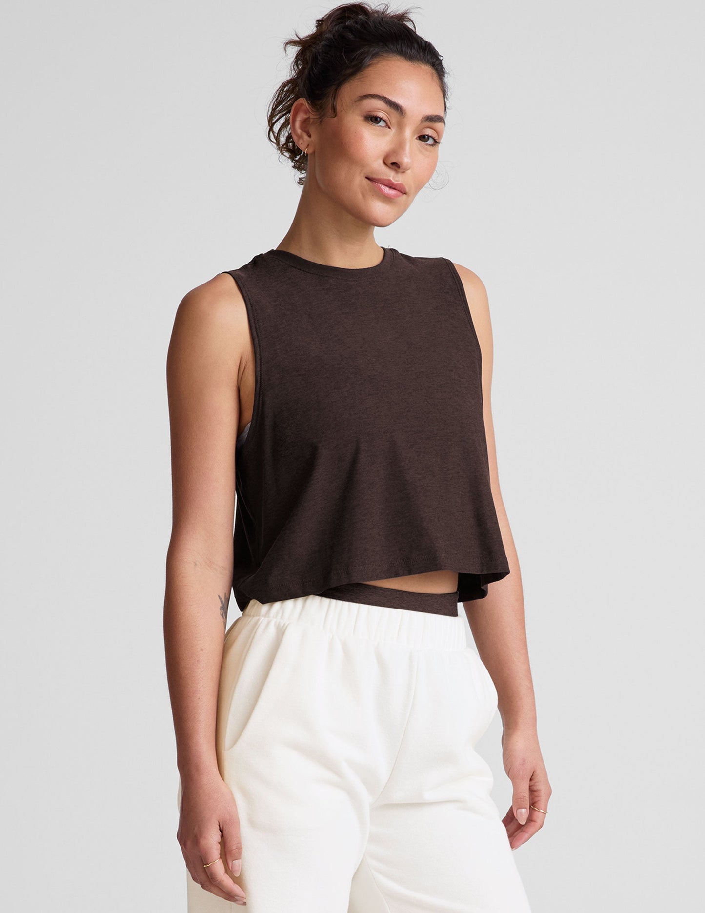 Beyond Yoga Featherweight Minimal Cropped Tank