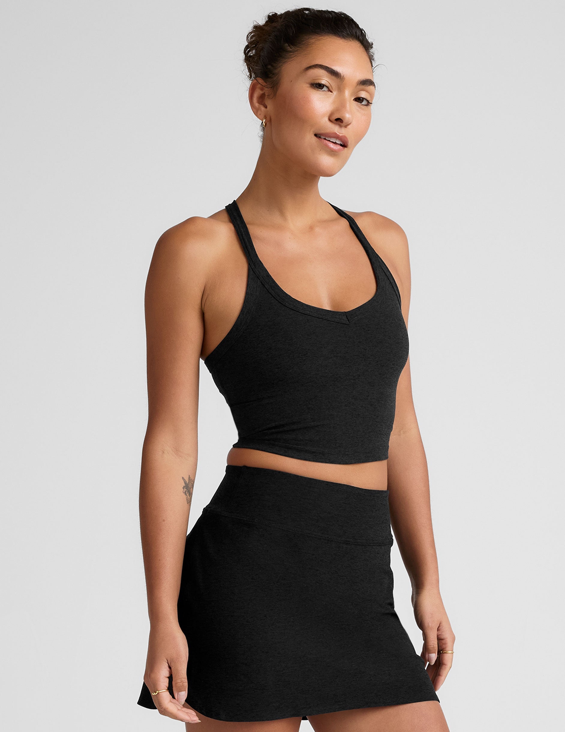 Beyond Yoga Spacedye On The Up Cropped Tank