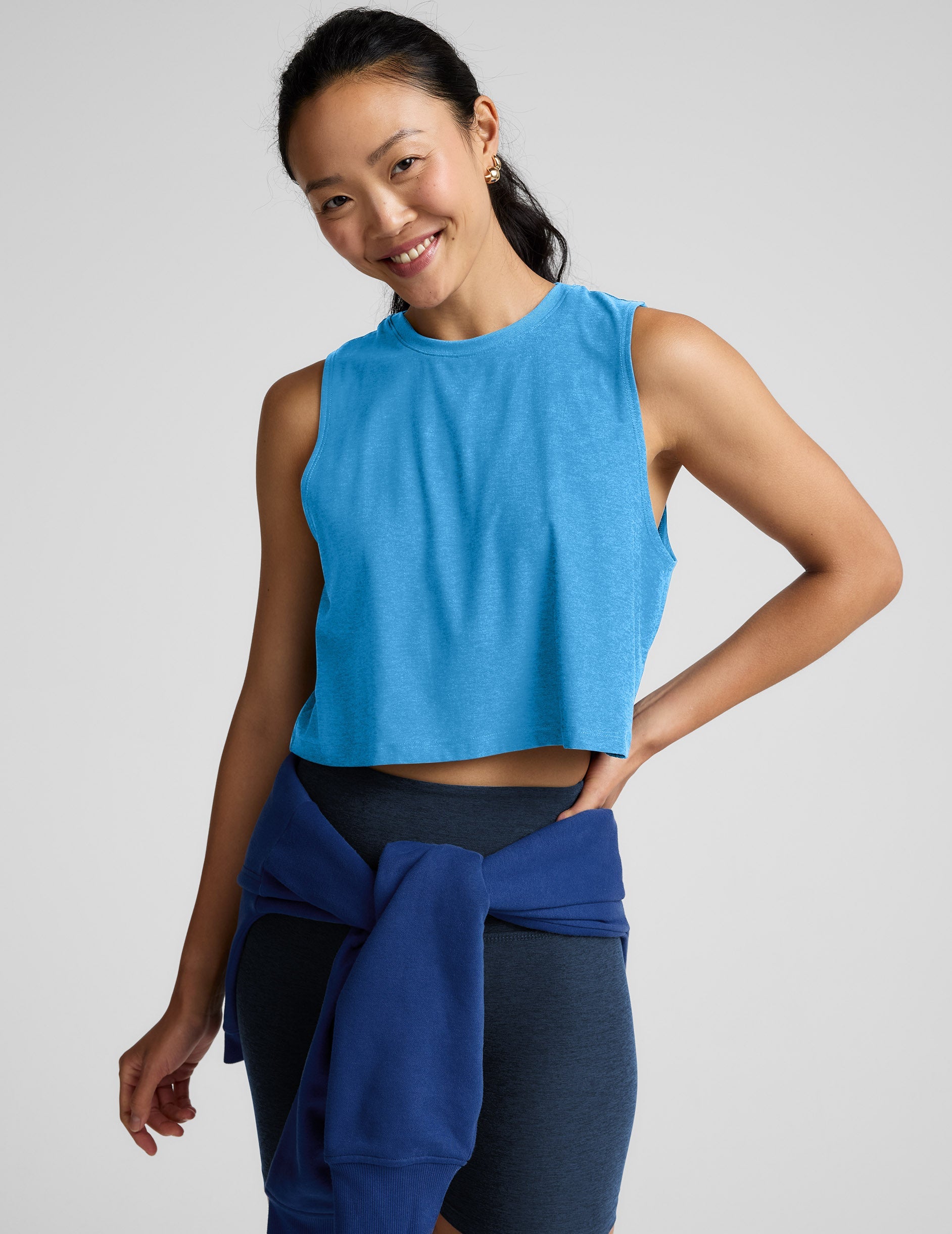 Beyond Yoga Featherweight Minimal Cropped Tank
