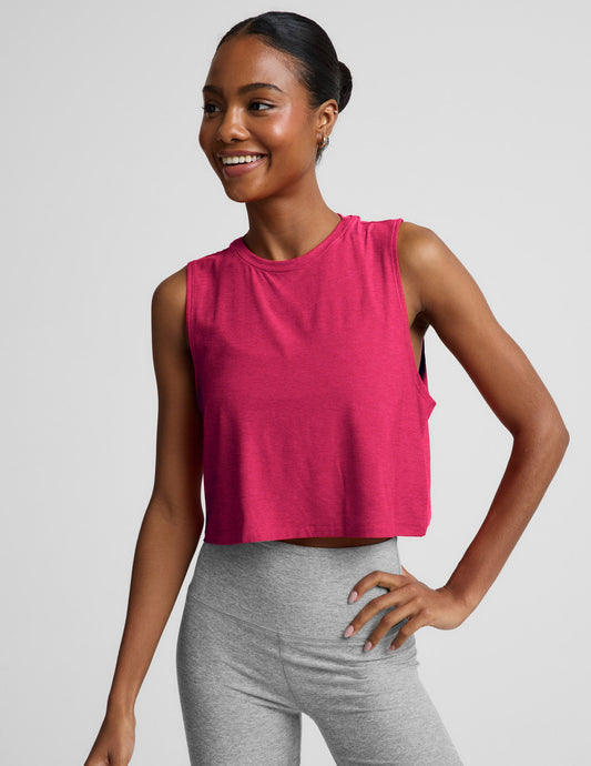 Beyond Yoga Featherweight Minimal Cropped Tank