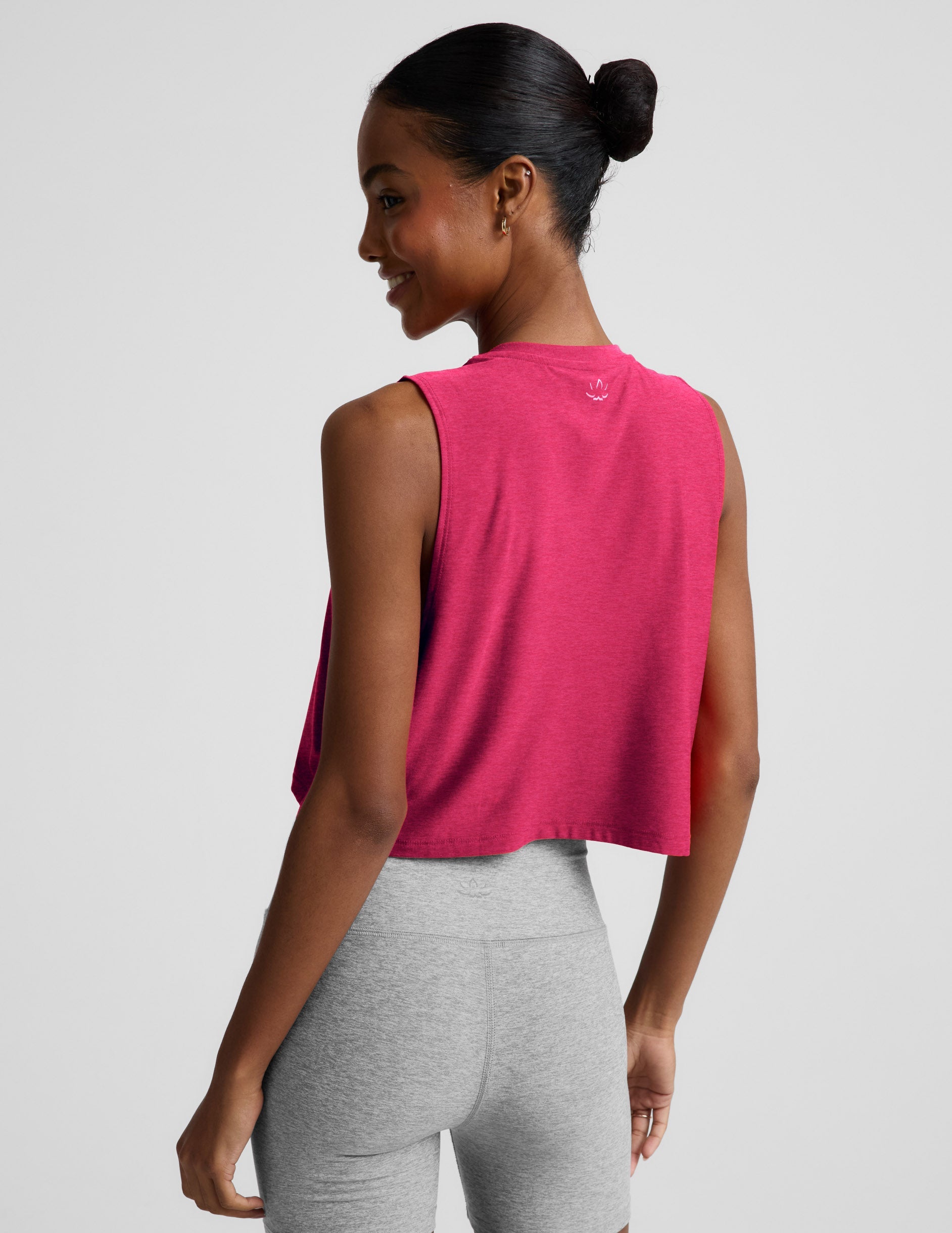 Beyond Yoga Featherweight Minimal Cropped Tank