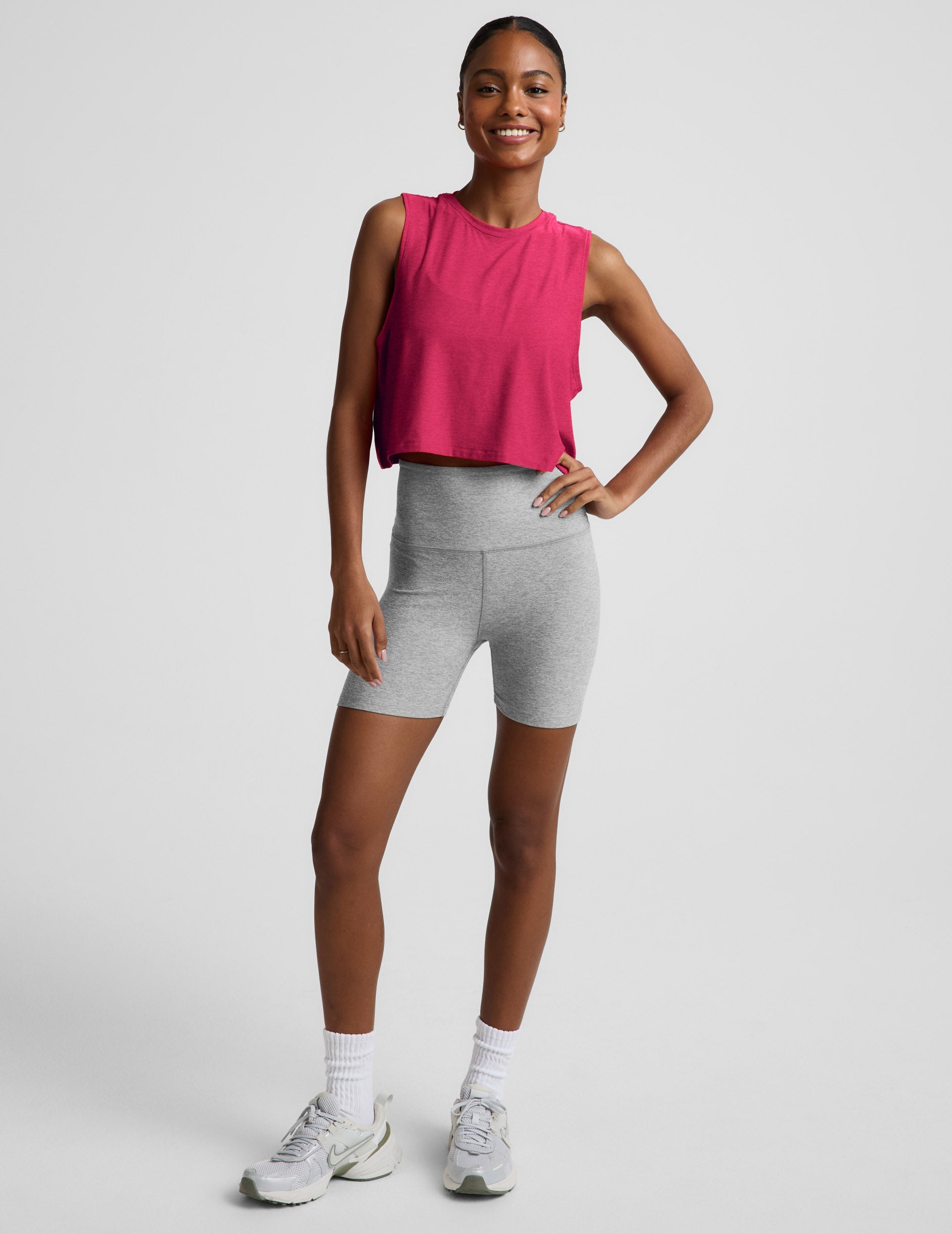 Beyond Yoga Featherweight Minimal Cropped Tank