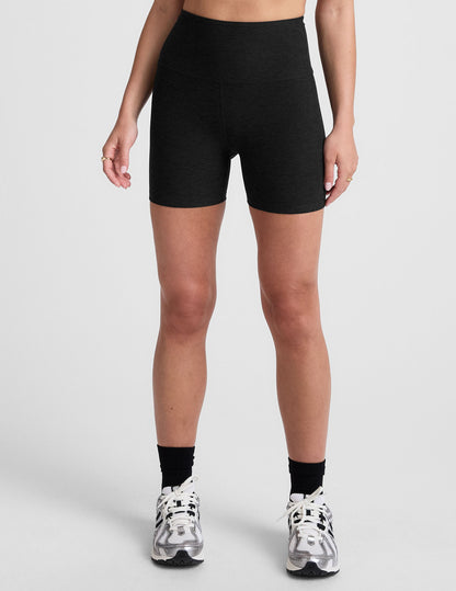 Beyond Yoga Women's Biker Spacedye Shorts - Darkest Night