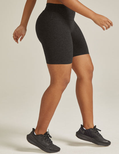 Beyond Yoga Women's Biker Spacedye Shorts - Darkest Night