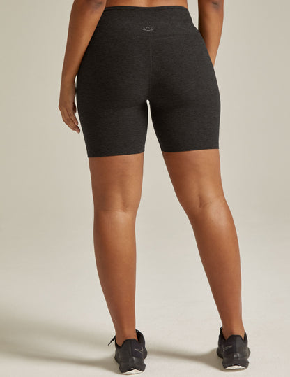 Beyond Yoga Women's Biker Spacedye Shorts - Darkest Night