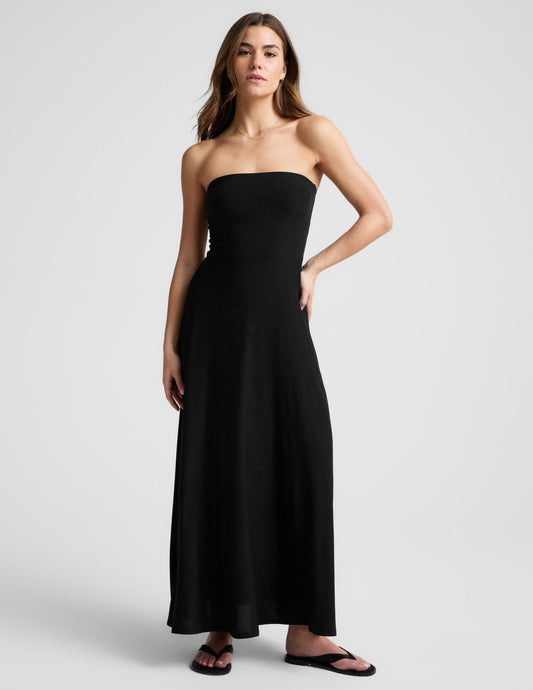 Beyond Yoga Featherweight Strapless Maxi Dress