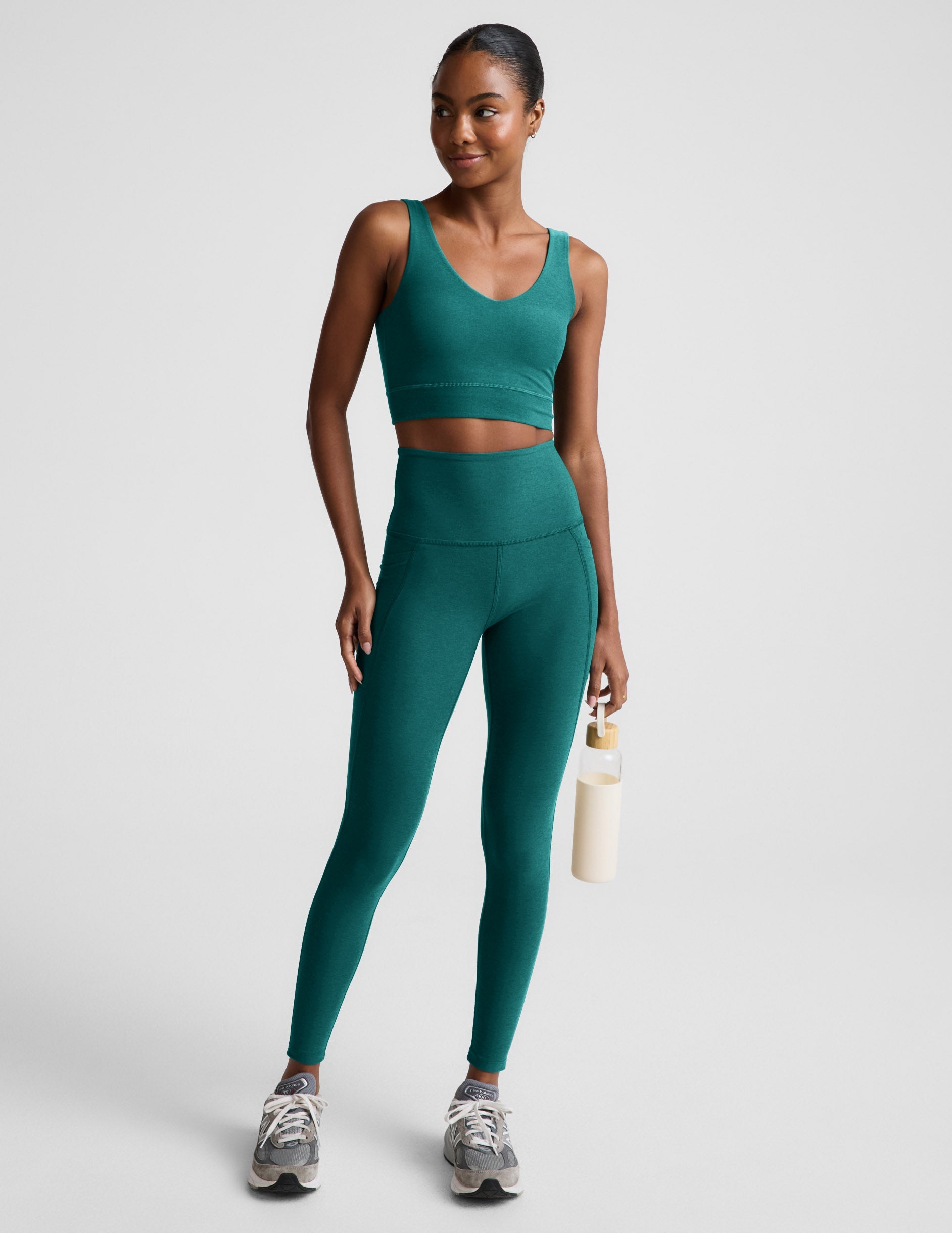 Beyond Yoga Spacedye Good Day Long Line Bra