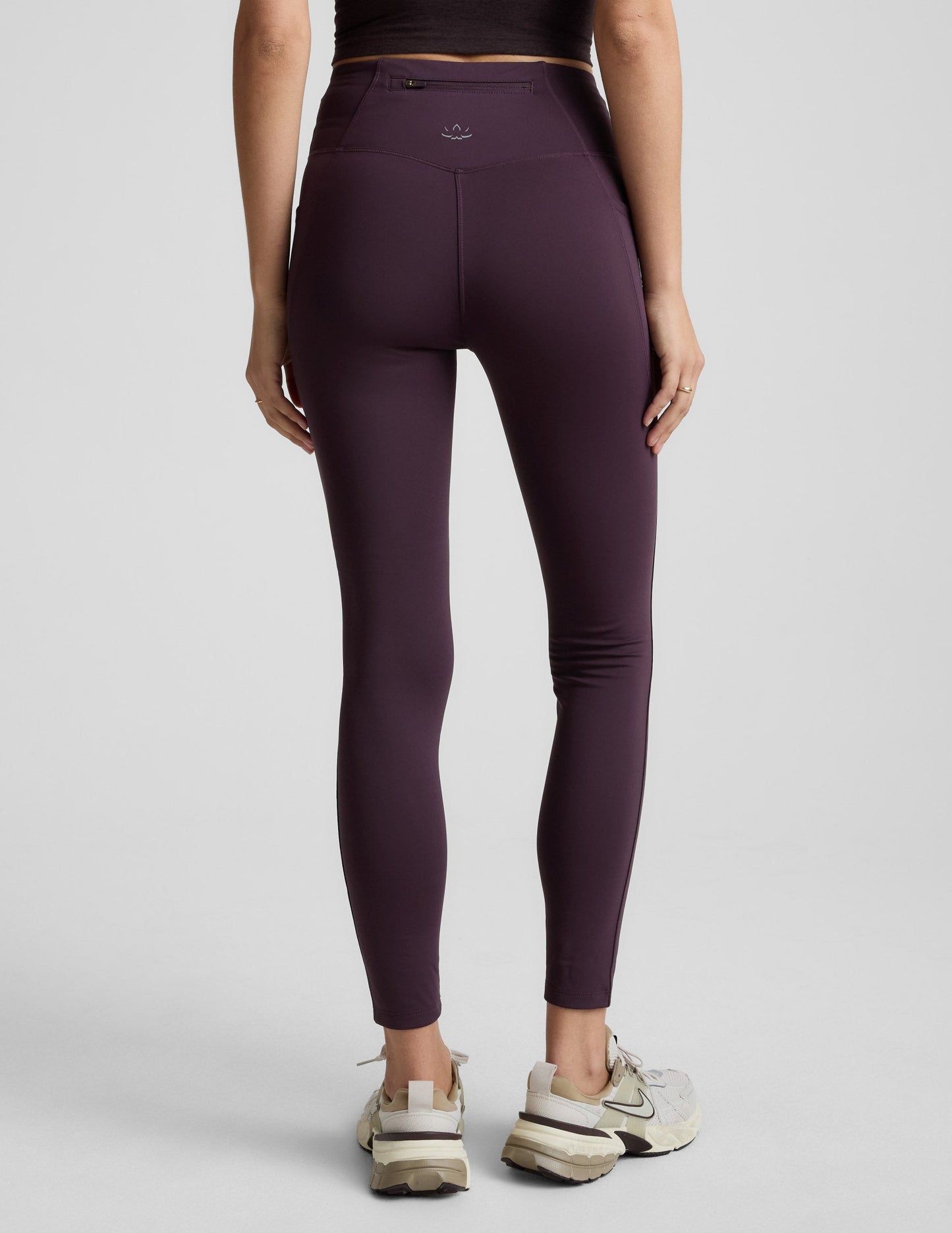 Beyond Yoga Pacer Fleece-Backed Zip Pocket Full Length Legging
