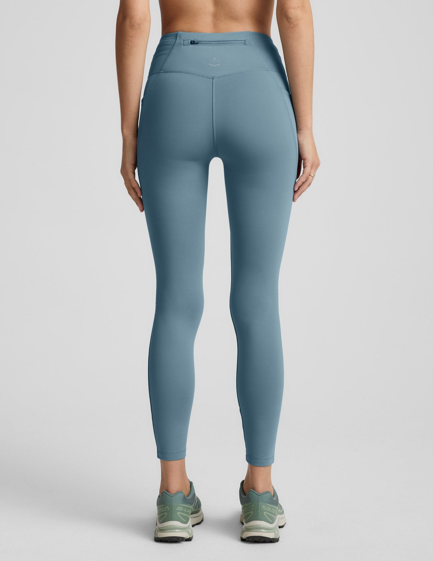 Beyond Yoga Pacer Fleece-Backed Zip Pocket Full Length Legging