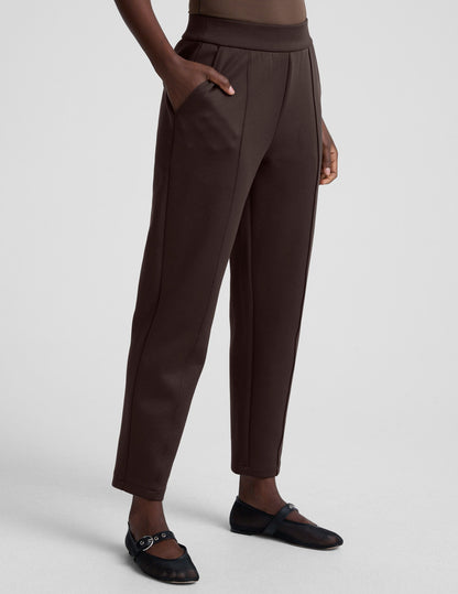 Beyond Yoga Women's Tapered Ankle In The Flow Pants - Dark Chocolate