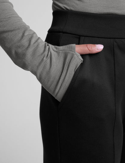 Beyond Yoga Slim Fit Tapered In The Flow Ankle Pant - Black