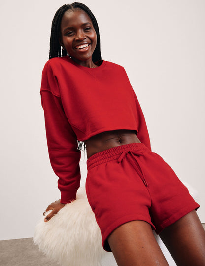 Beyond Yoga LuxeFleece Sweat Short
