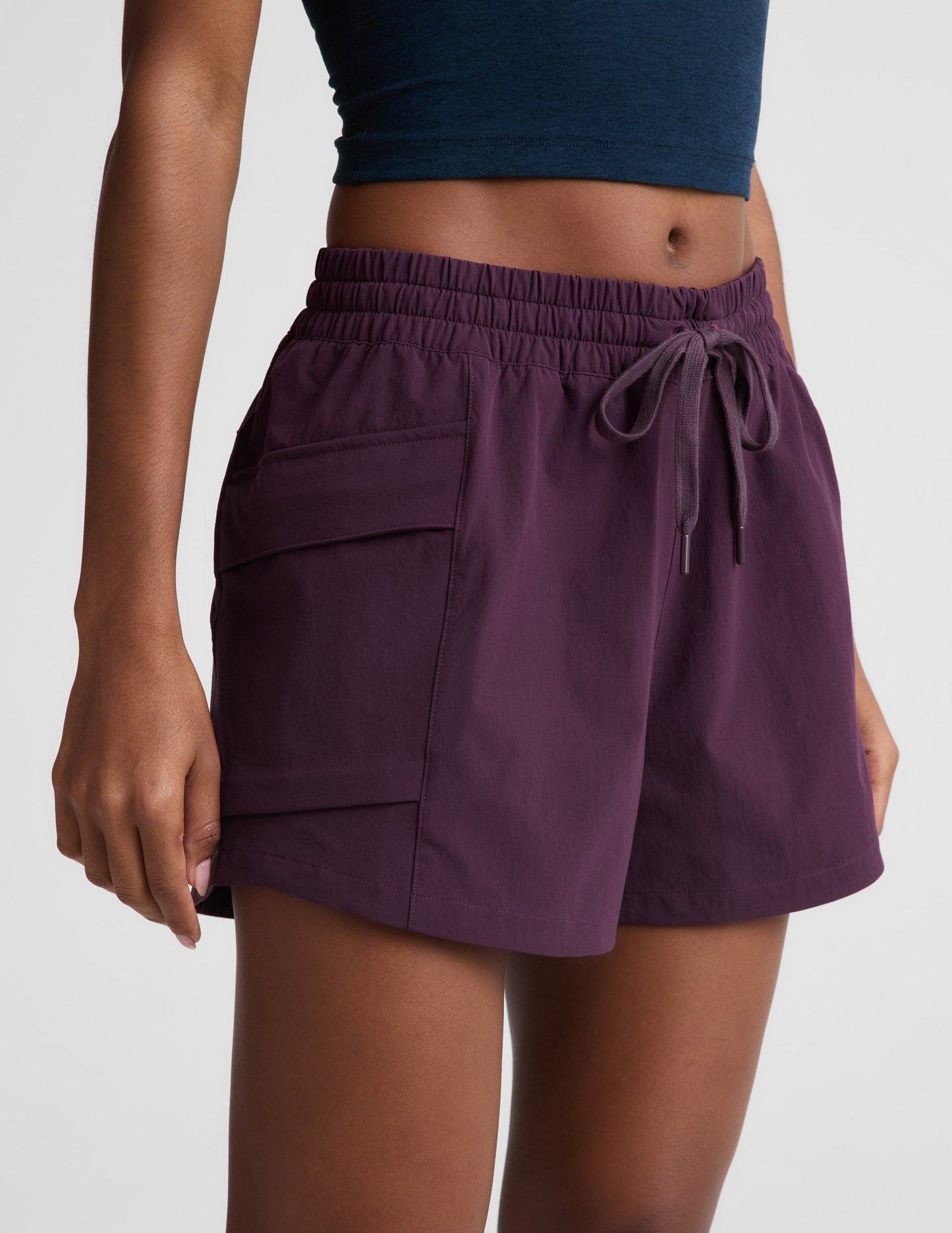 Beyond Yoga Women's 3" Peak Shorts - Brilliant Blackberry