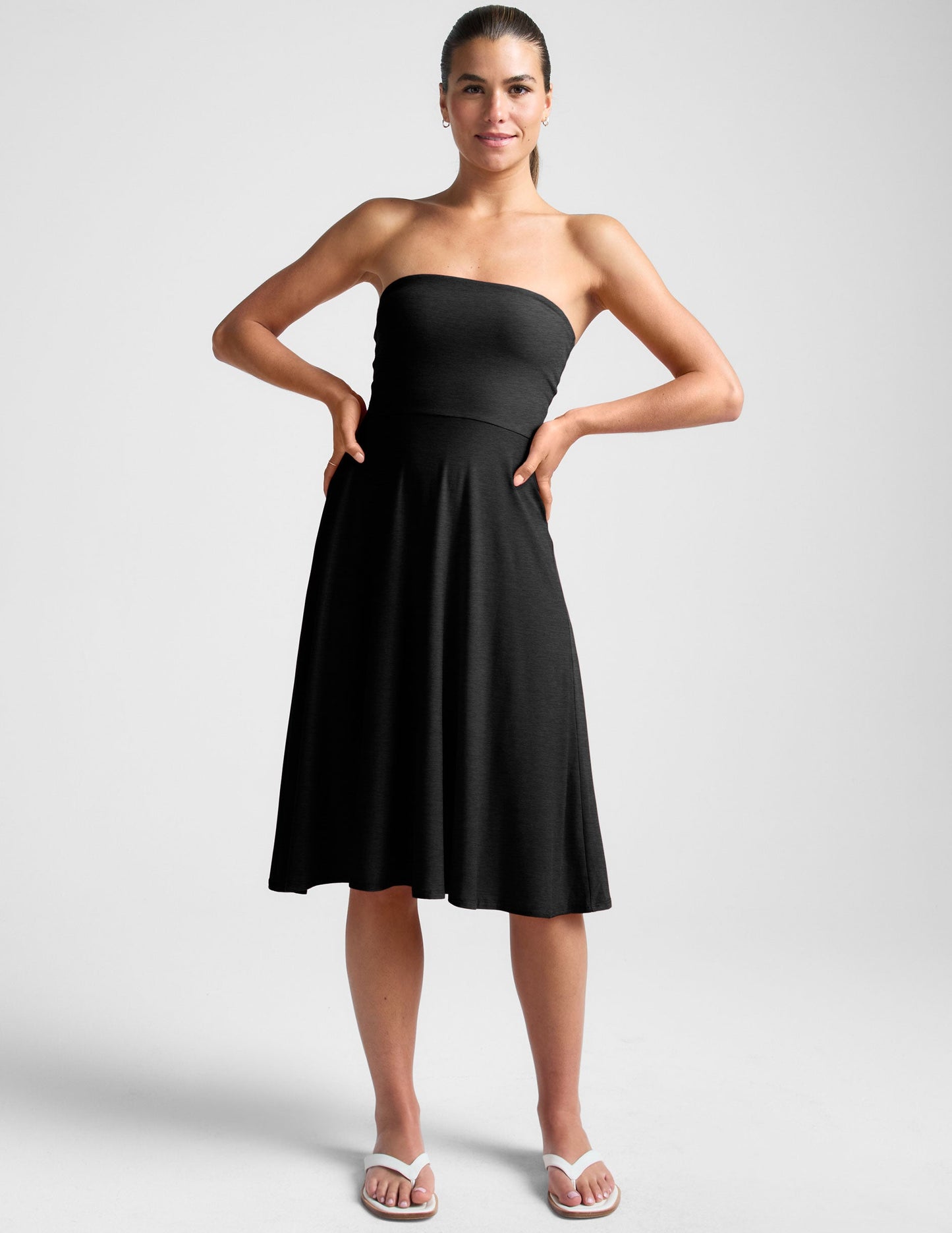 Beyond Yoga Featherweight Strapless Dress