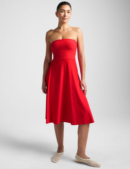 Beyond Yoga Featherweight Strapless Dress