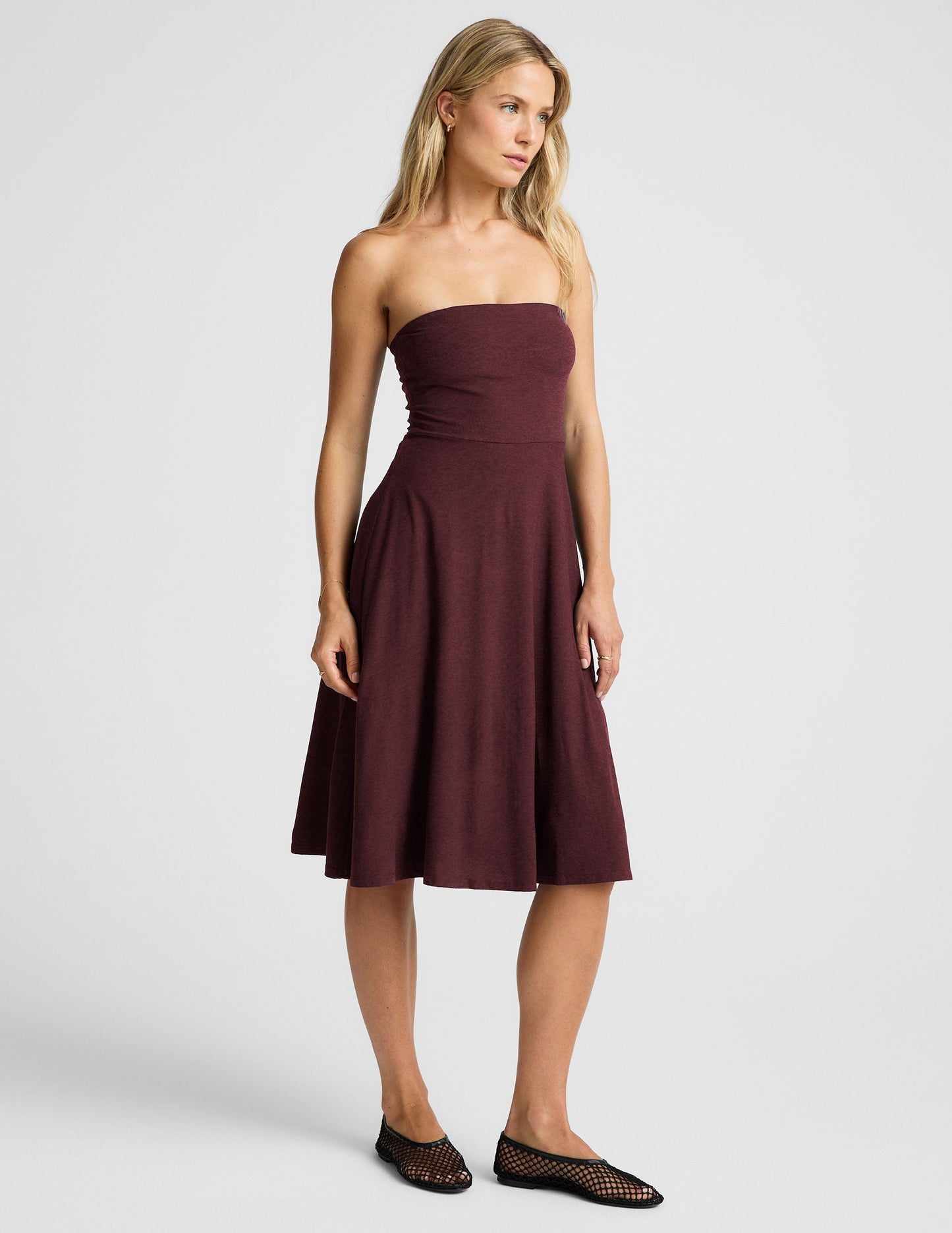 Beyond Yoga Featherweight Strapless Dress
