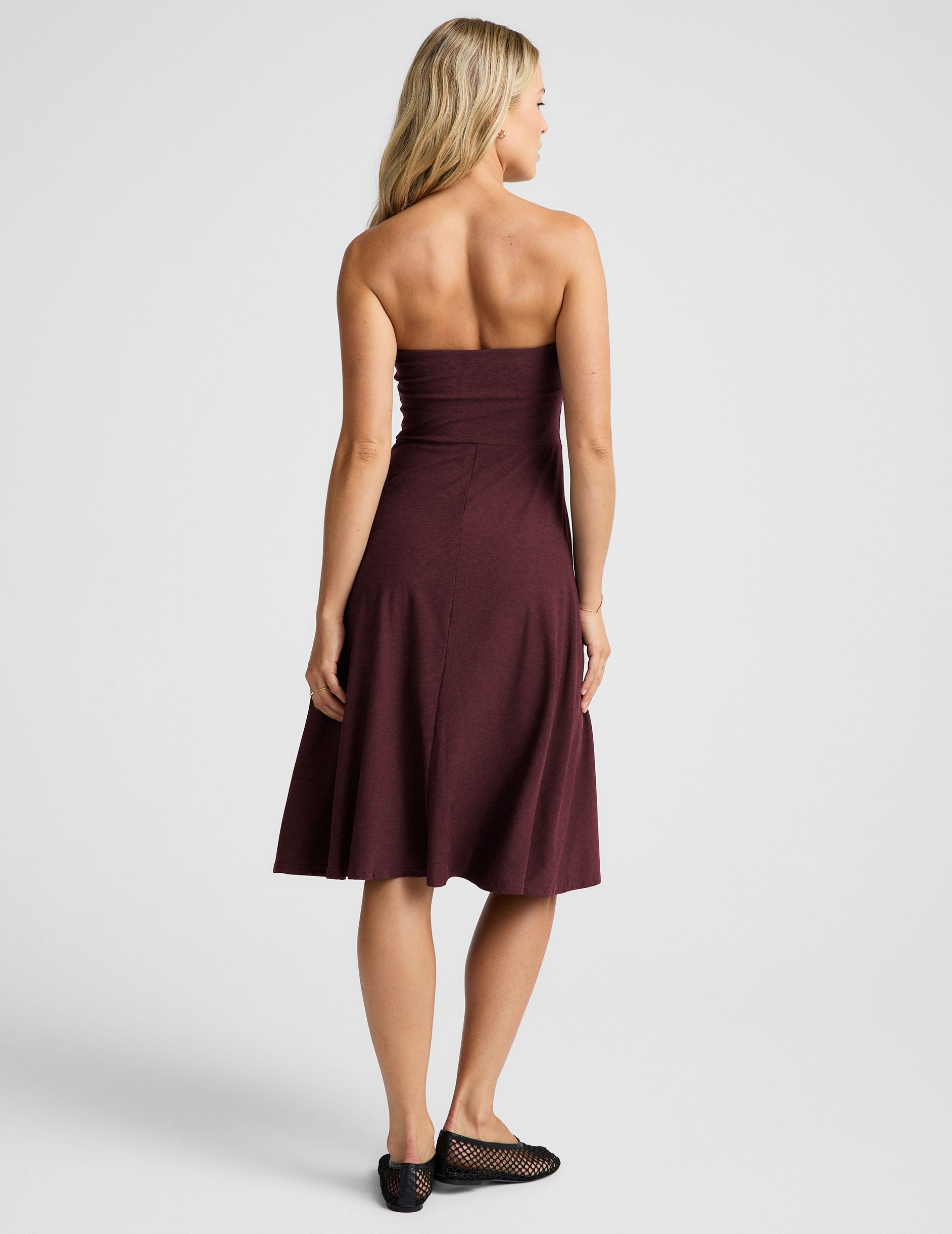 Beyond Yoga Featherweight Strapless Dress