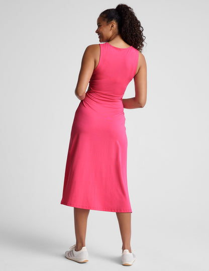 Beyond Yoga Around The World Front Twist Dress