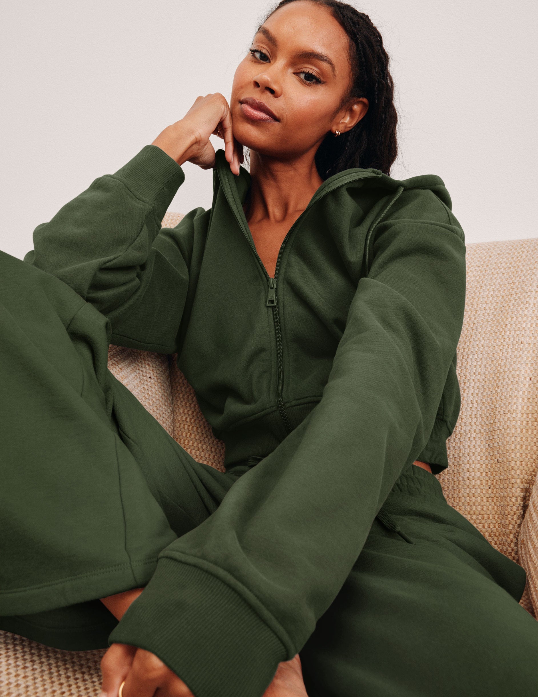 Beyond Yoga LuxeFleece Zip Up Hoodie