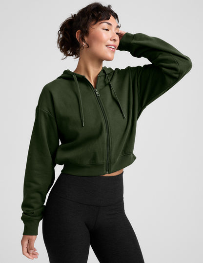 Beyond Yoga LuxeFleece Zip Up Hoodie