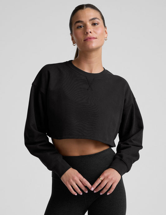 Beyond Yoga LuxeFleece Cropped Sweatshirt