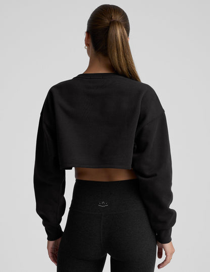 Beyond Yoga LuxeFleece Cropped Sweatshirt