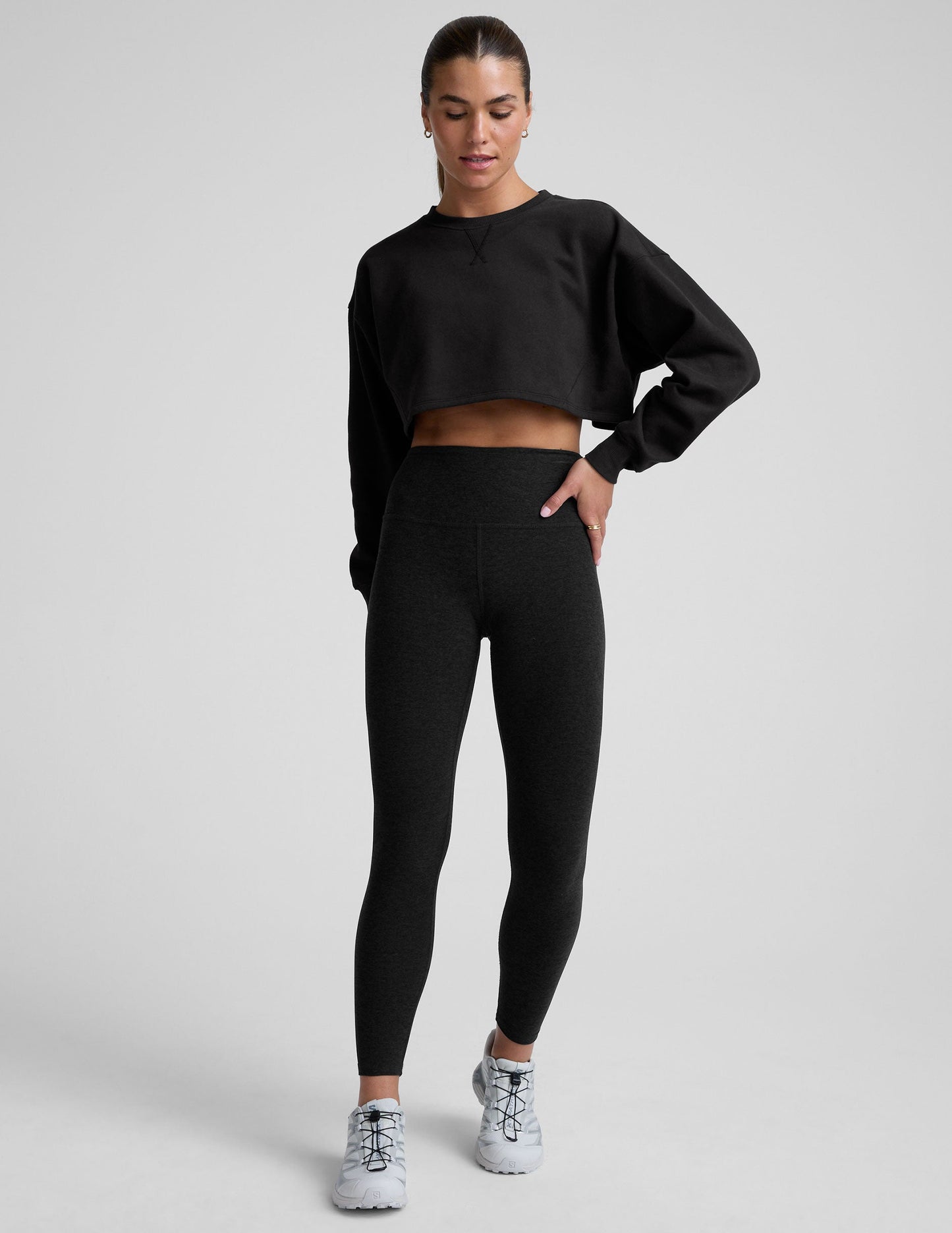 Beyond Yoga LuxeFleece Cropped Sweatshirt