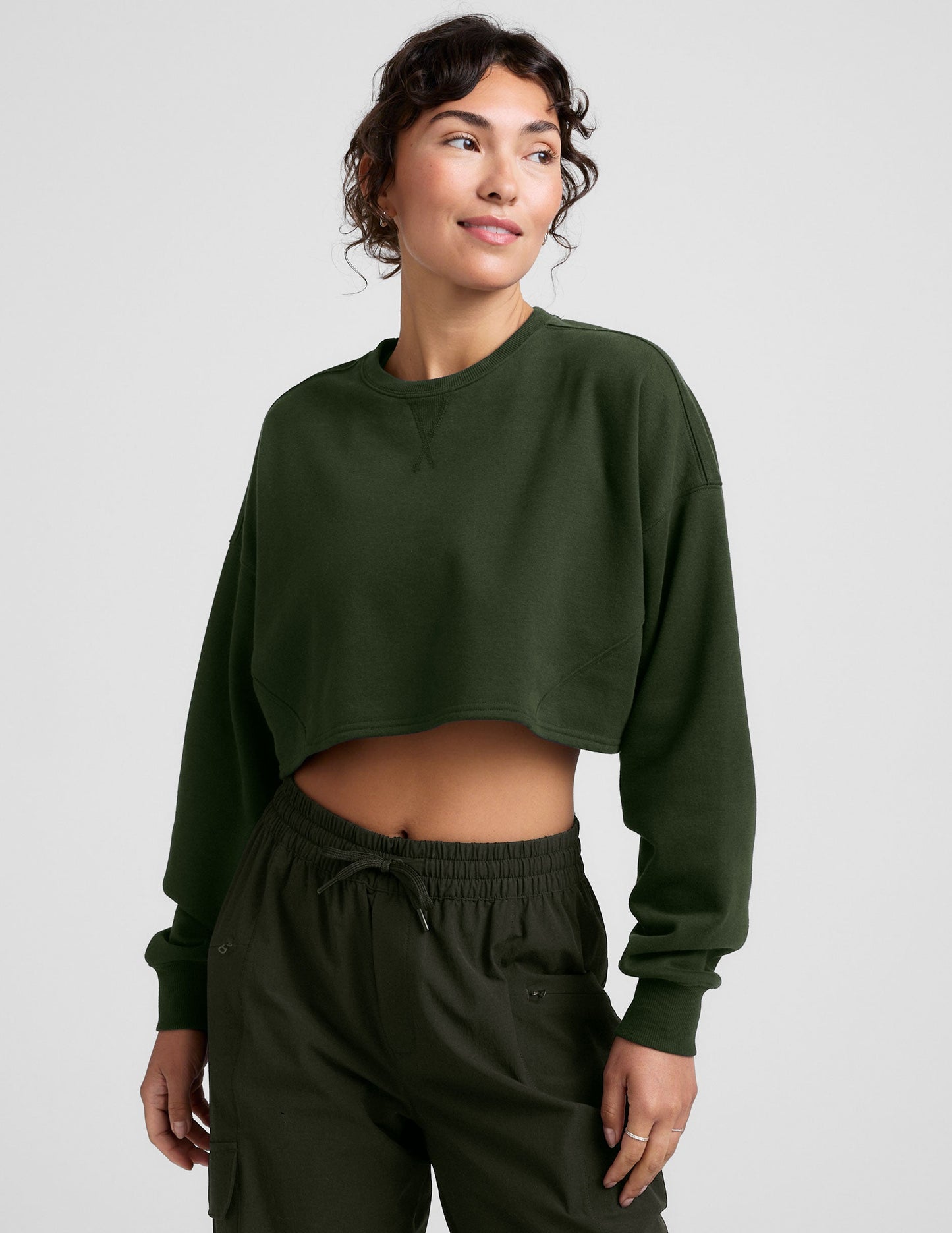Beyond Yoga LuxeFleece Boxy Pullover