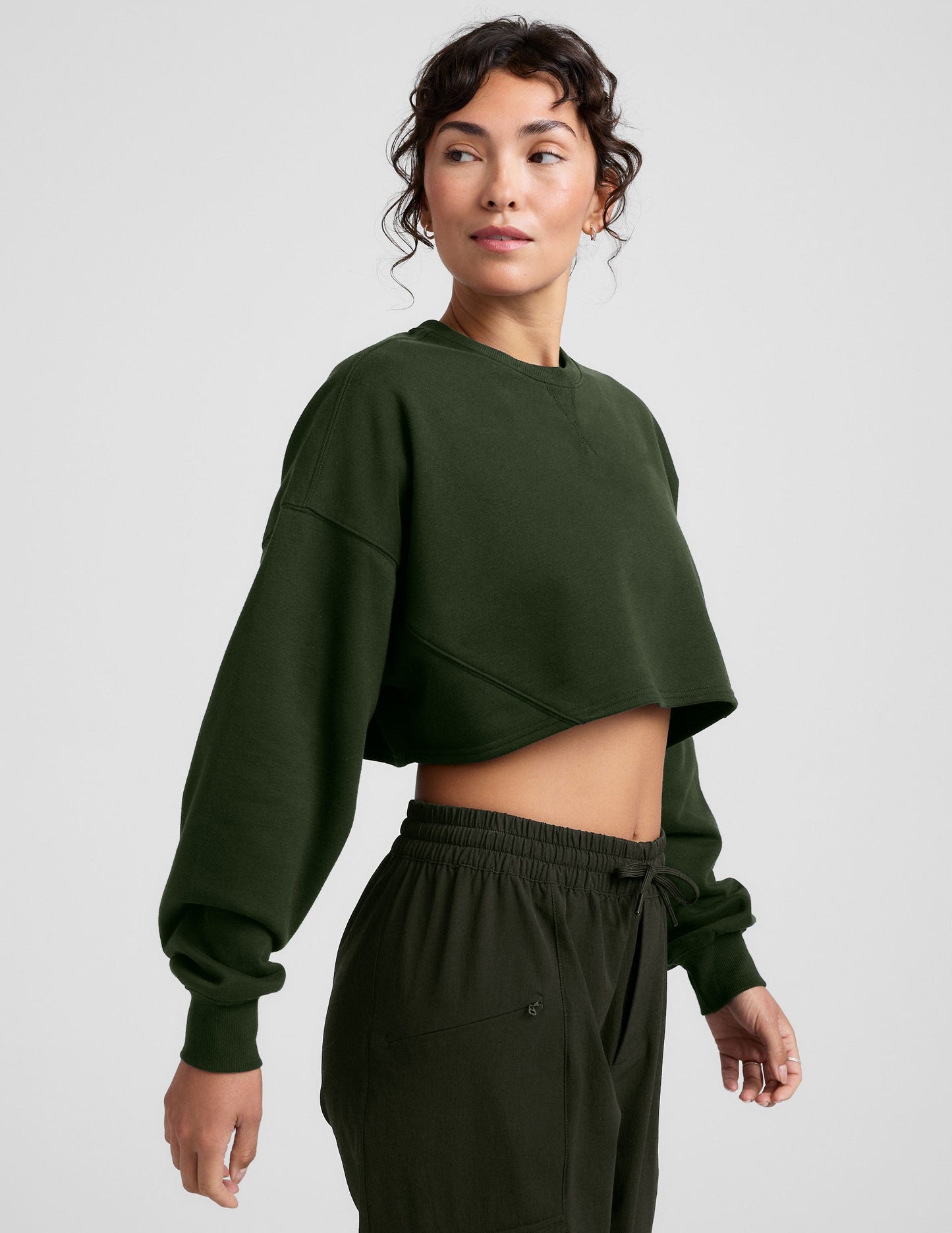 Beyond Yoga LuxeFleece Boxy Pullover