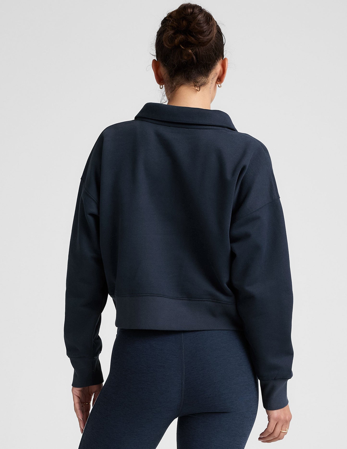 Beyond Yoga LuxeFleece Collared Sweatshirt