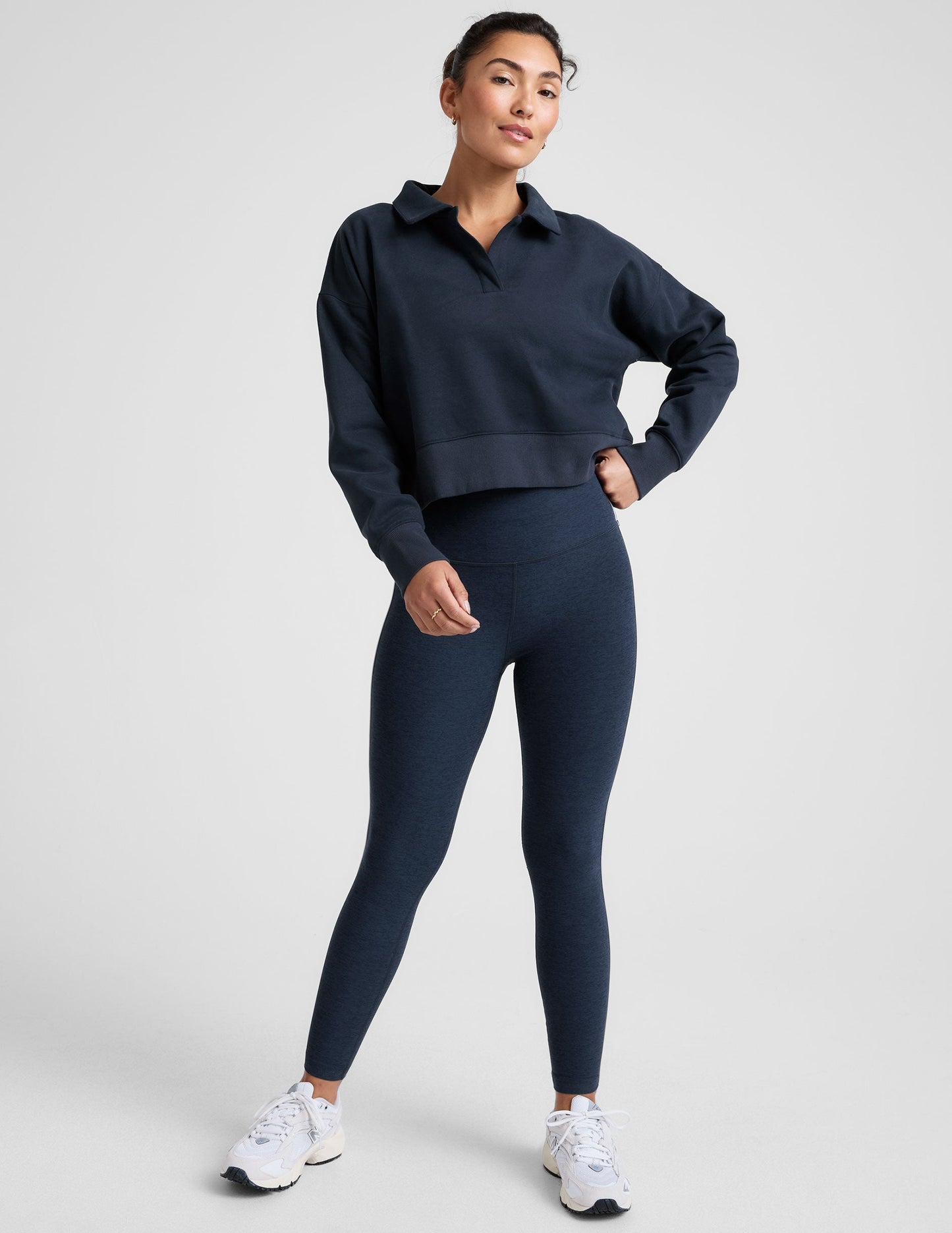 Beyond Yoga LuxeFleece Collared Sweatshirt