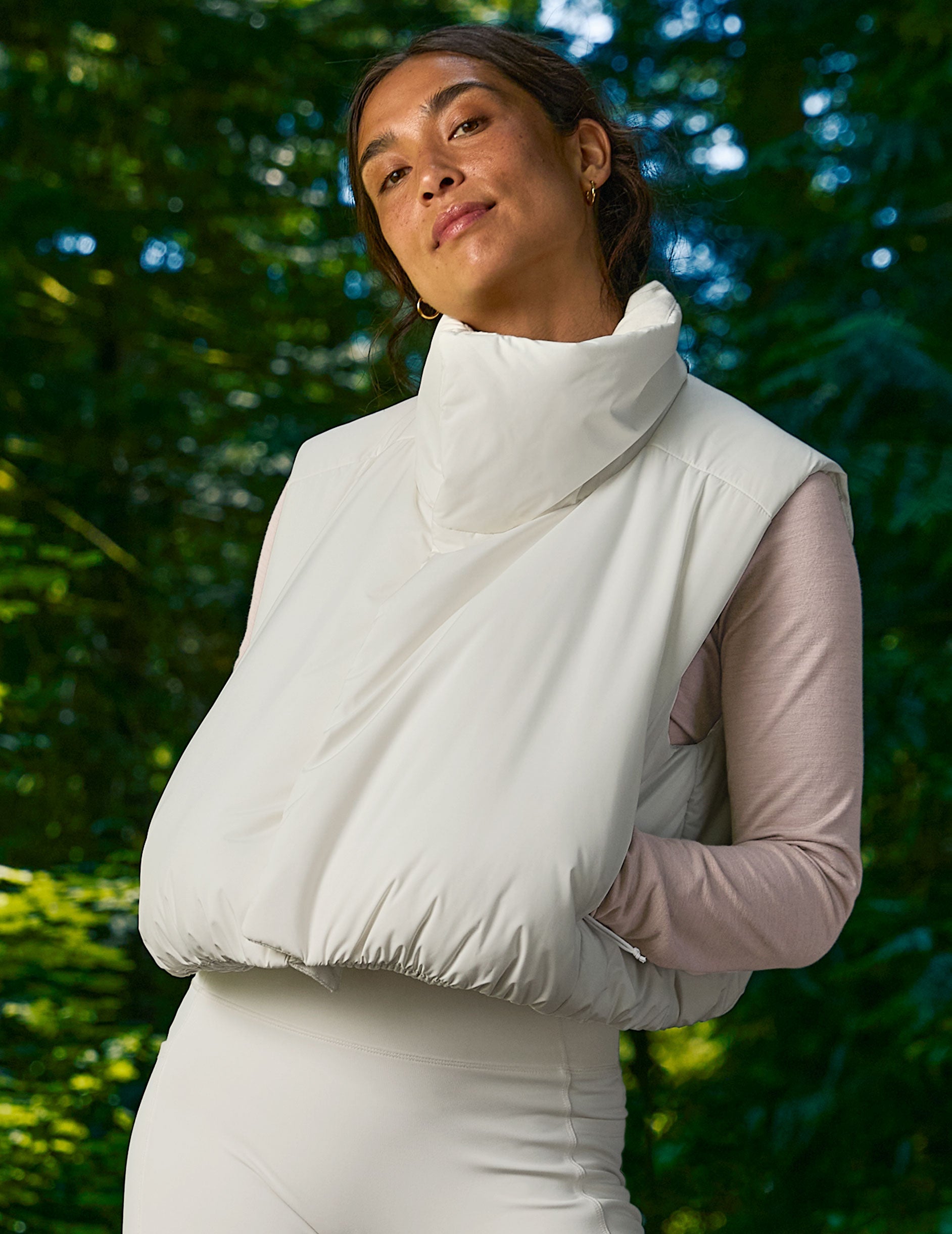 Beyond Yoga Warm Up Puffer Vest