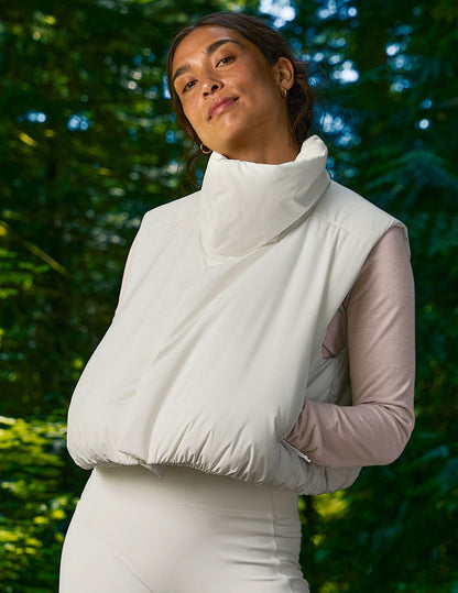 Beyond Yoga Warm Up Puffer Vest