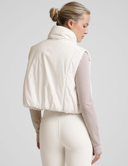 Beyond Yoga Warm Up Puffer Vest