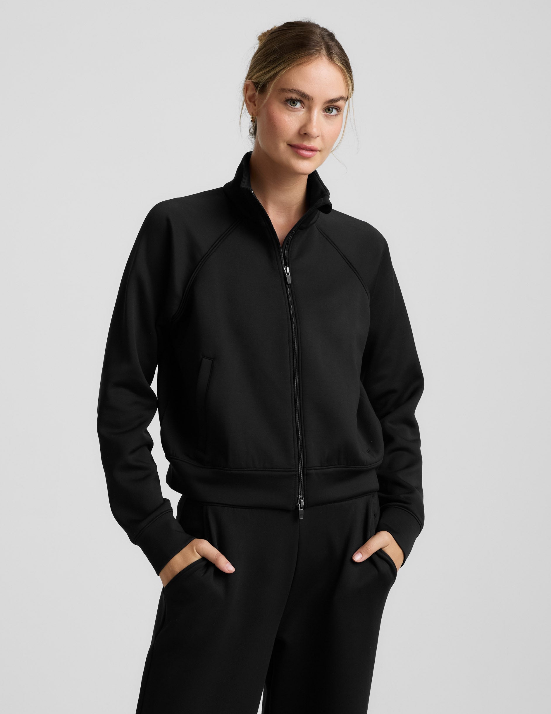 Beyond Yoga In The Flow Bomber Jacket