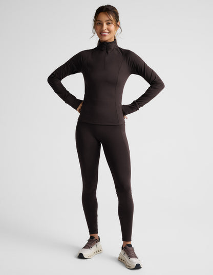 Beyond Yoga Pacer Fleece-Backed 1/4 Zip Pullover
