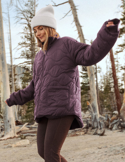 Beyond Yoga 2-Way Quilted Jacket