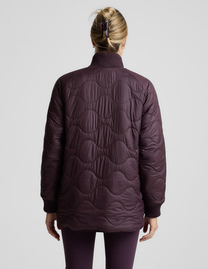Beyond Yoga 2-Way Quilted Jacket