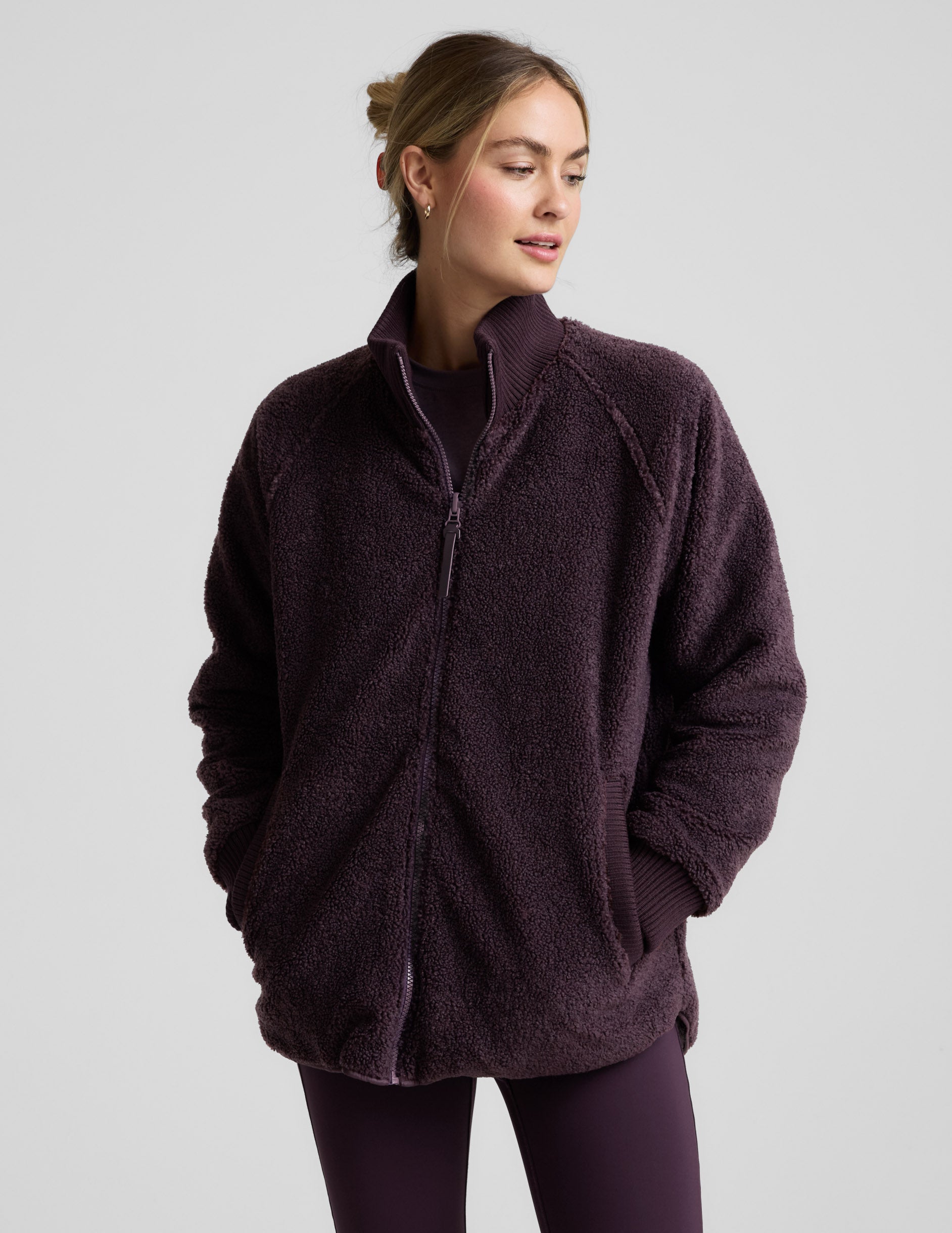 Beyond Yoga 2-Way Quilted Jacket
