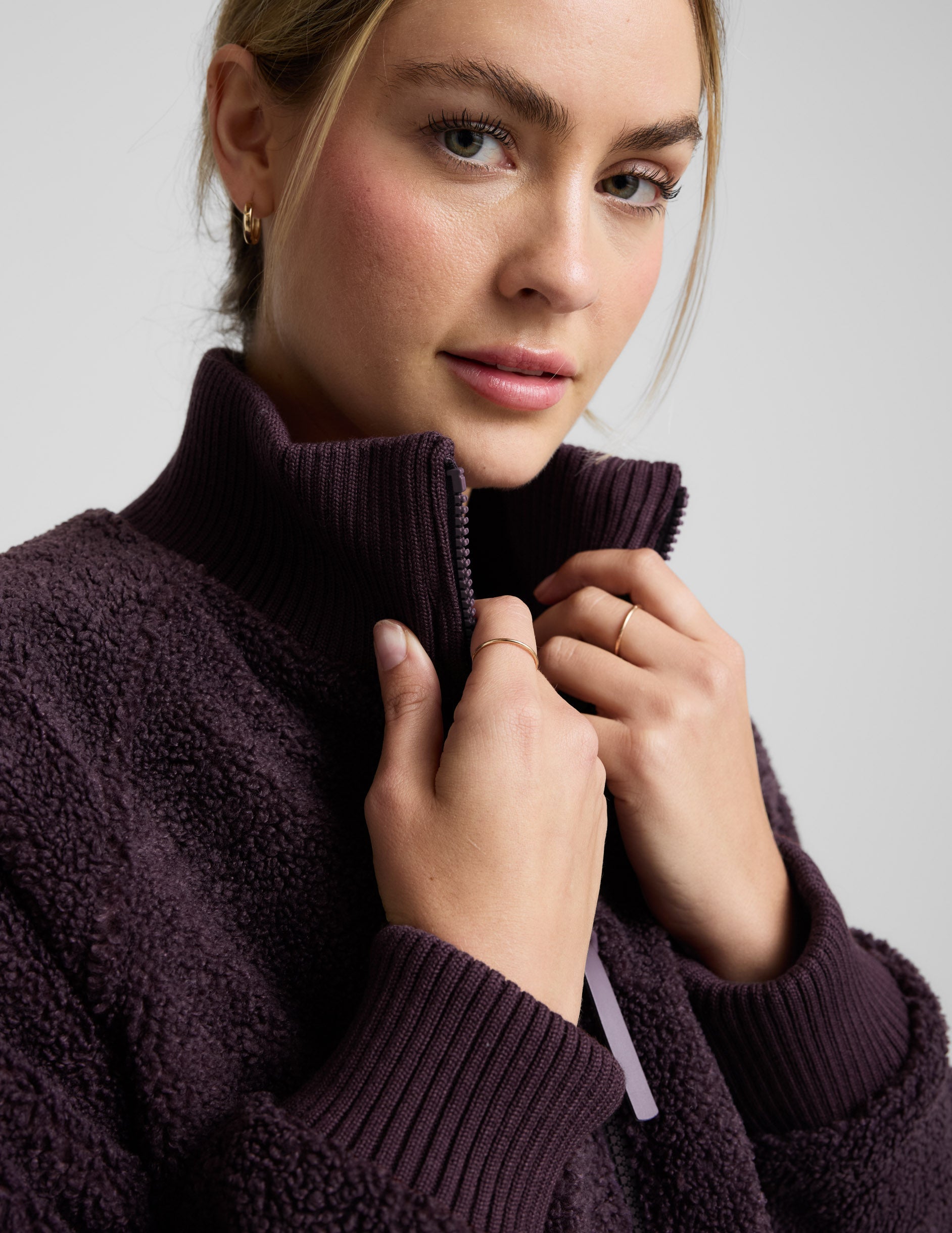 Beyond Yoga 2-Way Quilted Jacket