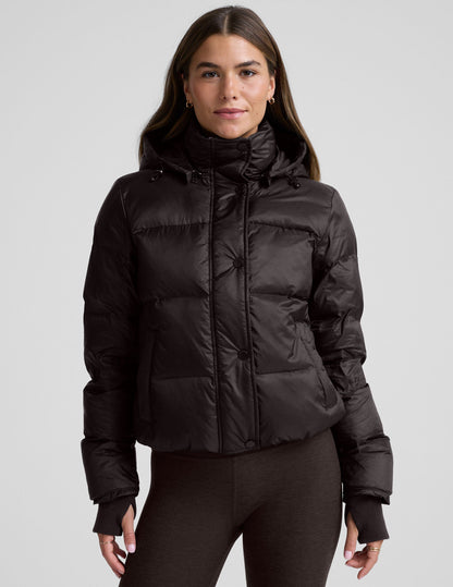 Beyond Yoga Big Cozy Hooded Puffer Jacket