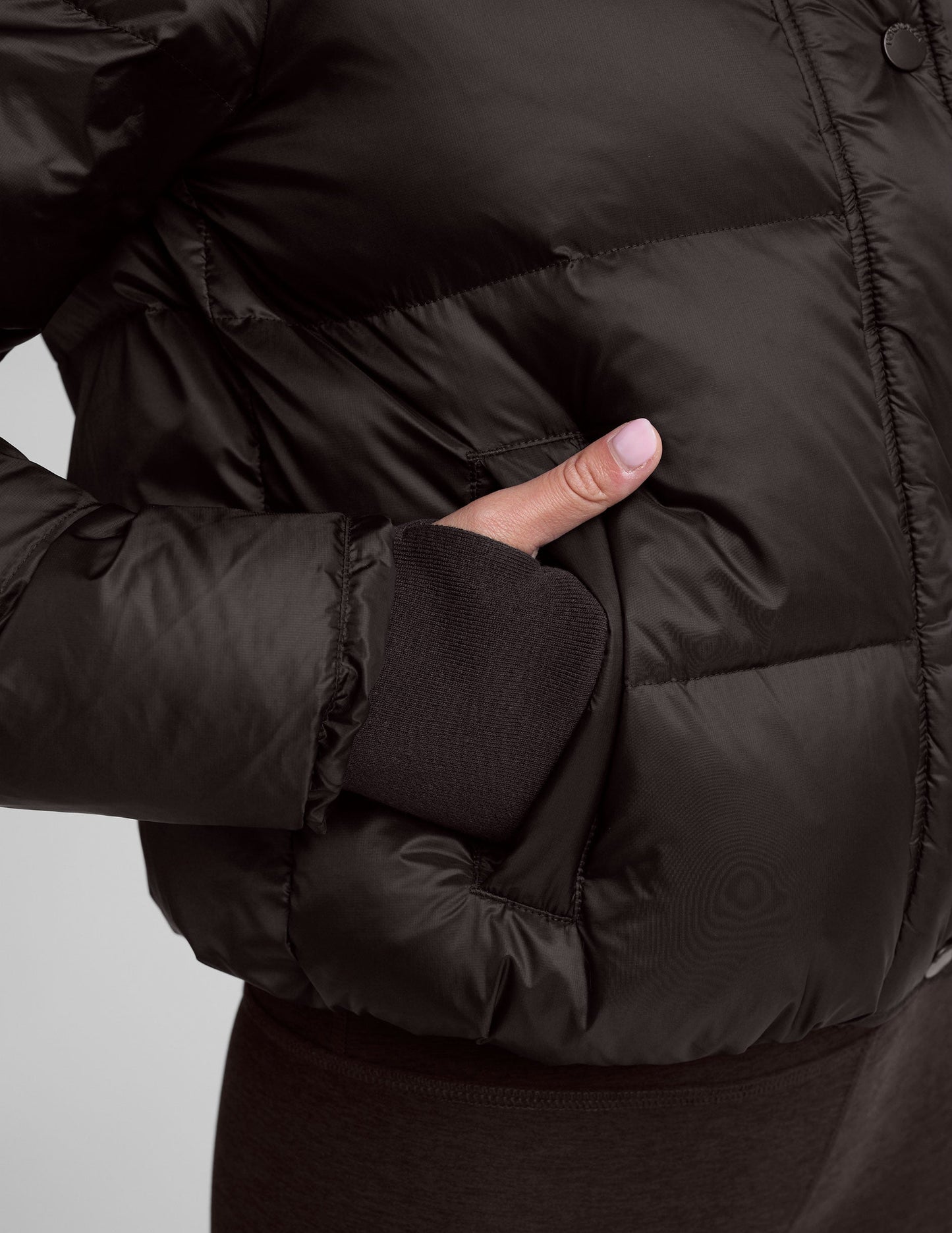 Beyond Yoga Big Cozy Hooded Puffer Jacket