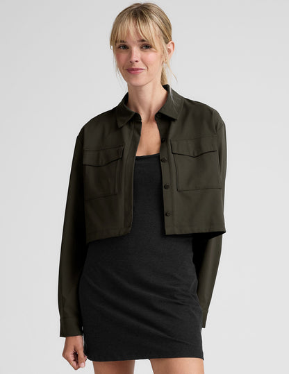 Beyond Yoga Midtown Cropped Jacket